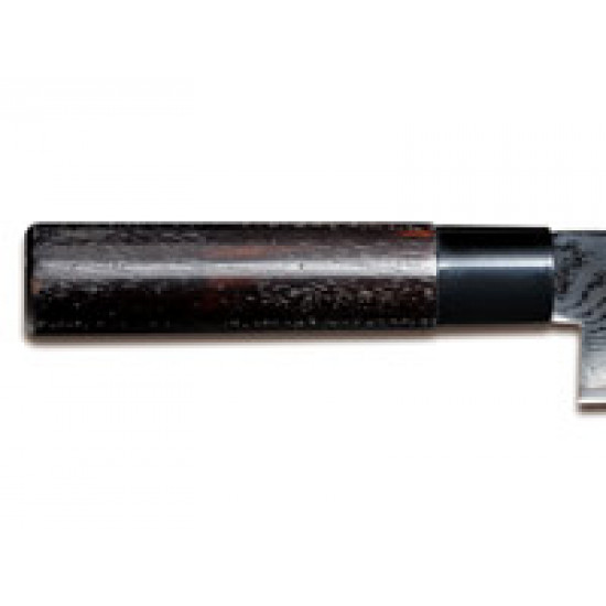 ΜΑΧΑΙΡΙ CHEF 21cm TOJIRO SHIPPU BLACK – ΙΑΠΩΝΙΚΟ ΜΑΧΑΙΡΙ ΜΕ ΞΥΛΙΝΗ ΛΑΒΗ ΚΑΣΤΑΝΙΑΣ