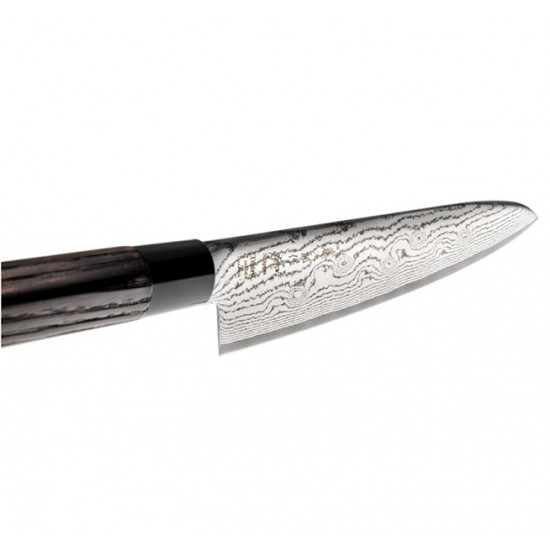ΜΑΧΑΙΡΙ CHEF 21cm TOJIRO SHIPPU BLACK – ΙΑΠΩΝΙΚΟ ΜΑΧΑΙΡΙ ΜΕ ΞΥΛΙΝΗ ΛΑΒΗ ΚΑΣΤΑΝΙΑΣ